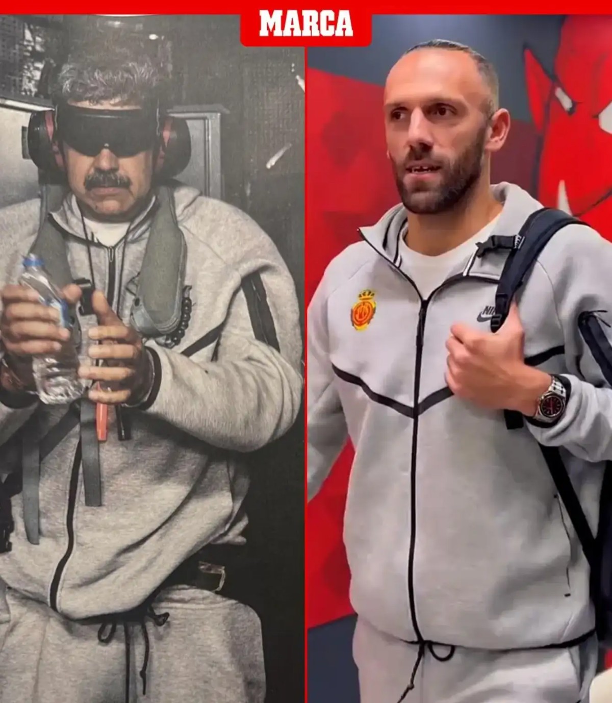 委内瑞拉总统被捕后所穿运动服爆火!西甲球队同款,官网已售罄